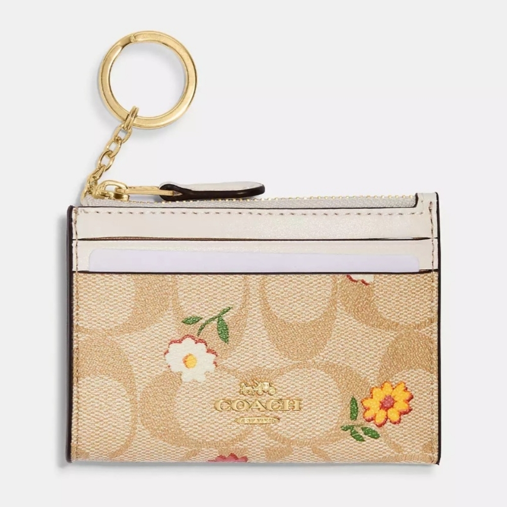 Coach ID Case on Key Chain